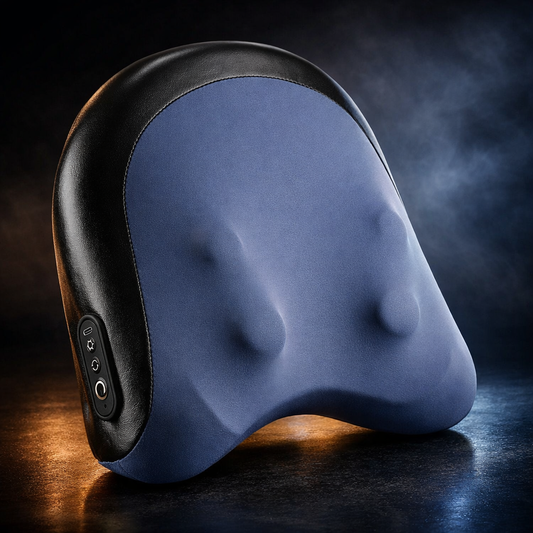 Cordless Portable Back Massager with Red Light And Heat for Neck Shoulder Waist Lumbar Full Body Relaxation Daylight's Market