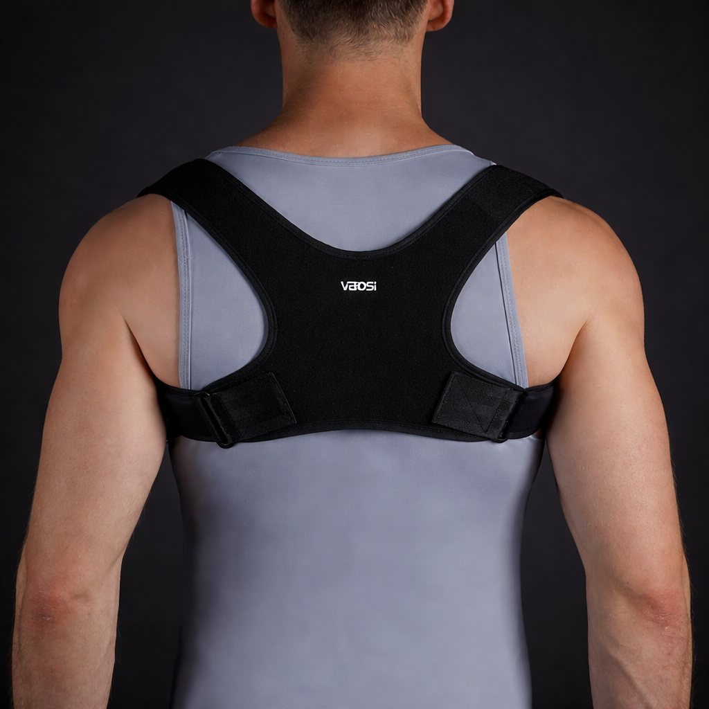 Unisex Adjustable Back Posture Corrector Support Brace for Men And Women Clavicle Spine Shoulder Correction Belt Strap QiFlow Healthy Store Store