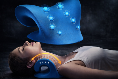 Neck Shoulder Stretcher Relaxer Cervical Chiropractic Traction Device Massage Pillow for Pain Relief Cervical Spine Alignment Stone's Store