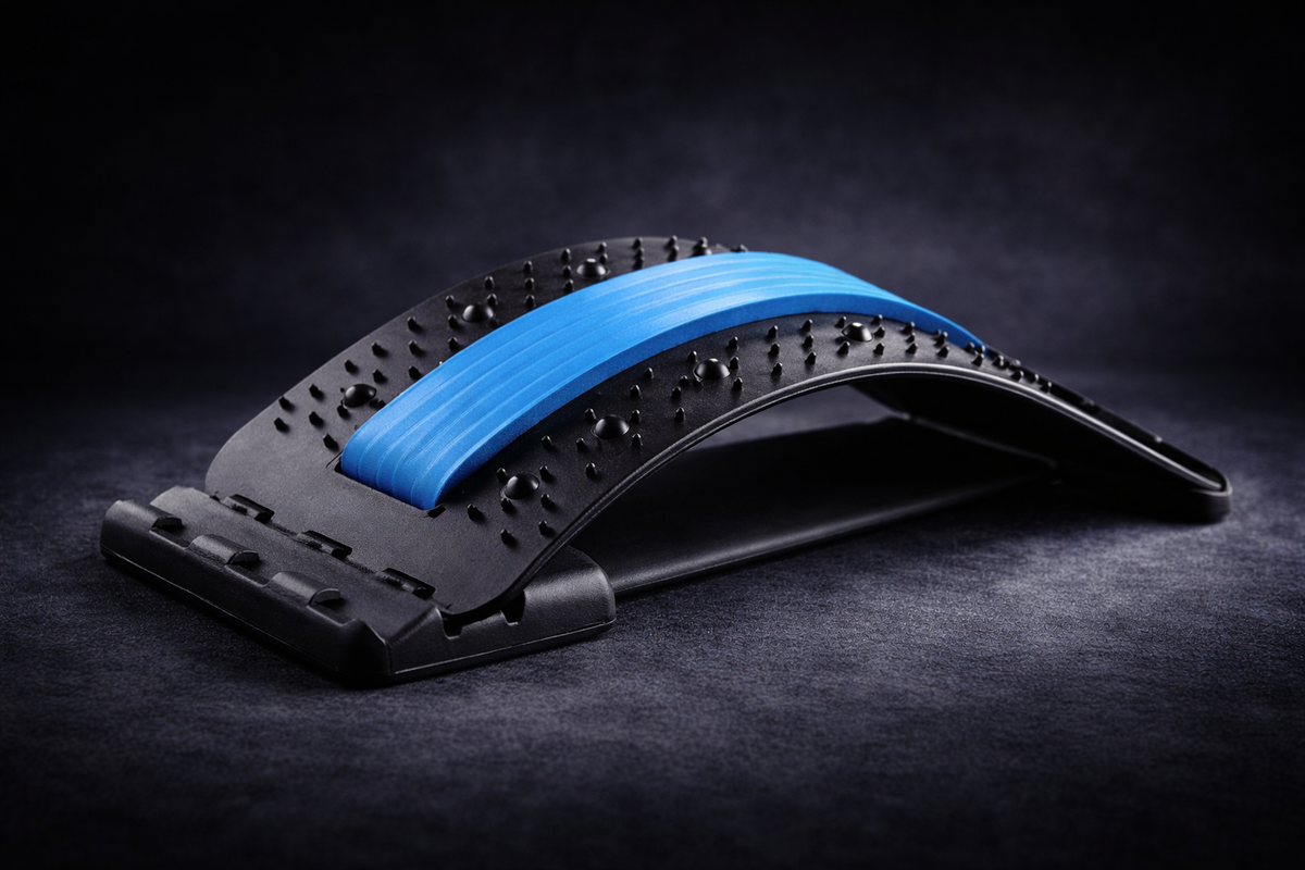 Back Stretcher Multi-Level Adjustable Massager Waist Neck Fitness Lumbar Cervical Spine Cervical Spine Support Massager Tools Daylight's Market