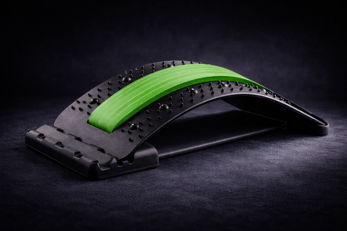 Back Stretcher Multi-Level Adjustable Massager Waist Neck Fitness Lumbar Cervical Spine Cervical Spine Support Massager Tools Daylight's Market