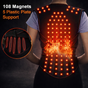 Magnetic Therapy Tourmaline Back Belt Self-heating Waist Back Posture Corrector Keep Warm Vest Corset Lumbar Support Belt ALL FIT IN Official Store