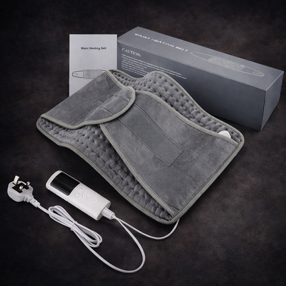 Electric Heating Waist Belt Warm Thermal Pad Office Home Temperature Control Waist Belt Warming Back Hand Warmer Beauty-Health Store