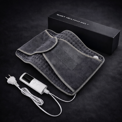 Electric Heating Waist Belt Warm Thermal Pad Office Home Temperature Control Waist Belt Warming Back Hand Warmer Beauty-Health Store