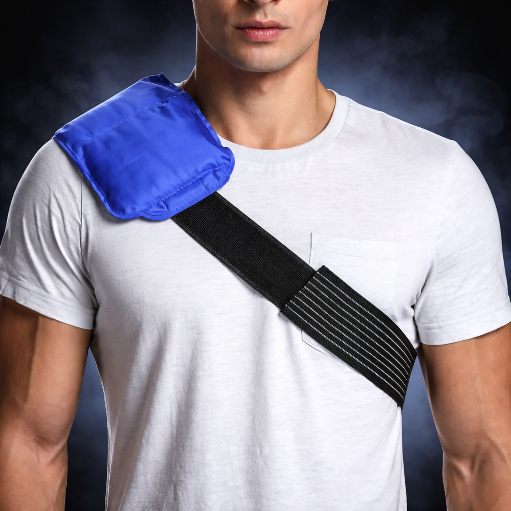 Adjustable Sports Waist & Neck Ice Pack Wrap – Reusable Hot/Cold Therapy for Muscle Recovery & Pain Relief Shop1103997466 Store
