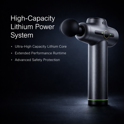 Portable Fascia Gun Vibration Massage Gun For Body Neck Back Deep Muscle Relaxation Fitness Slimming One Head DAQI Beautylife Store