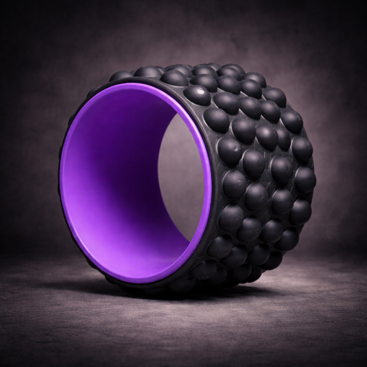 New Premium Foam Yoga Massage Roller Yoga Wheel Back Stretcher Back Massager for Back Pain Relief Gym Home Fitness Equipment ZONGKUNG Healthy Store