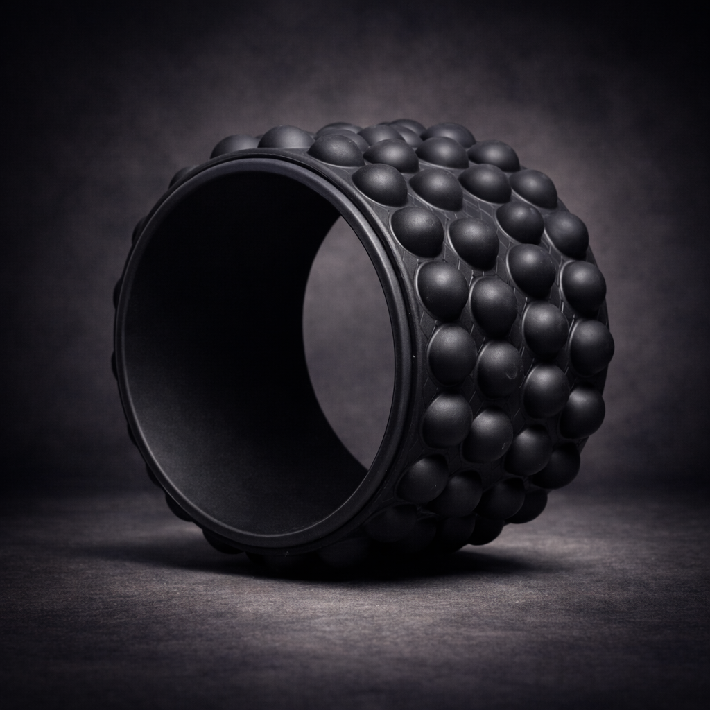 New Premium Foam Yoga Massage Roller Yoga Wheel Back Stretcher Back Massager for Back Pain Relief Gym Home Fitness Equipment ZONGKUNG Healthy Store