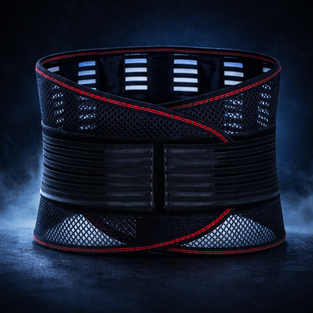 Lumbar Support Belt Compression Waist Support Belt Breathable Mesh Lower Back Brace Adjustable Elastic Pain Relief Spine Support Daylight's Market