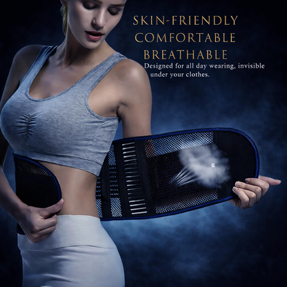 Lumbar Support Belt Compression Waist Support Belt Breathable Mesh Lower Back Brace Adjustable Elastic Pain Relief Spine Support Daylight's Market