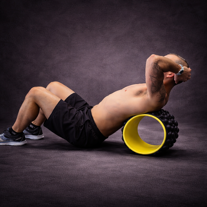 New Premium Foam Yoga Massage Roller Yoga Wheel Back Stretcher Back Massager for Back Pain Relief Gym Home Fitness Equipment ZONGKUNG Healthy Store