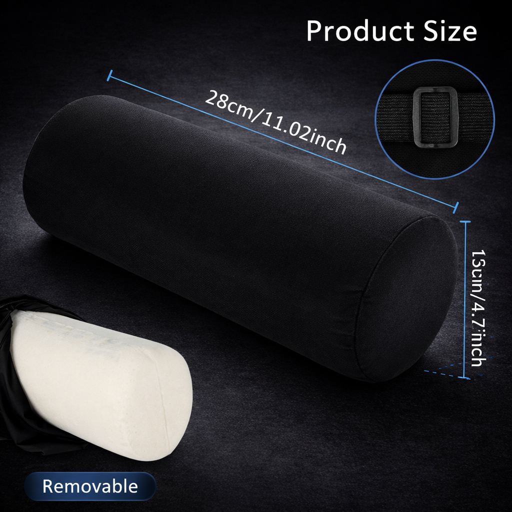 Car Seat Oil Cylinder Lumbar Roll Pillow Office Chair Lumbar Protector Back Lumbar Fatigue Relief Rolling Lumbar Support Better Choice Life Store Store