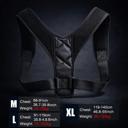 Back Posture Correction Belt Hunchback Prevention Correction of Sitting Posture Unisex Breathable Body Shaping Stone's Store