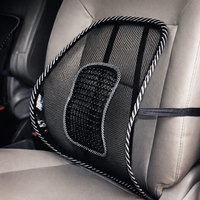 Car Seat Chair Back Cushion Mesh Lumbar Back Brace Car Seat Chair Cushion Massage Back Cushion Pad Support Home Office EAFC Car Store