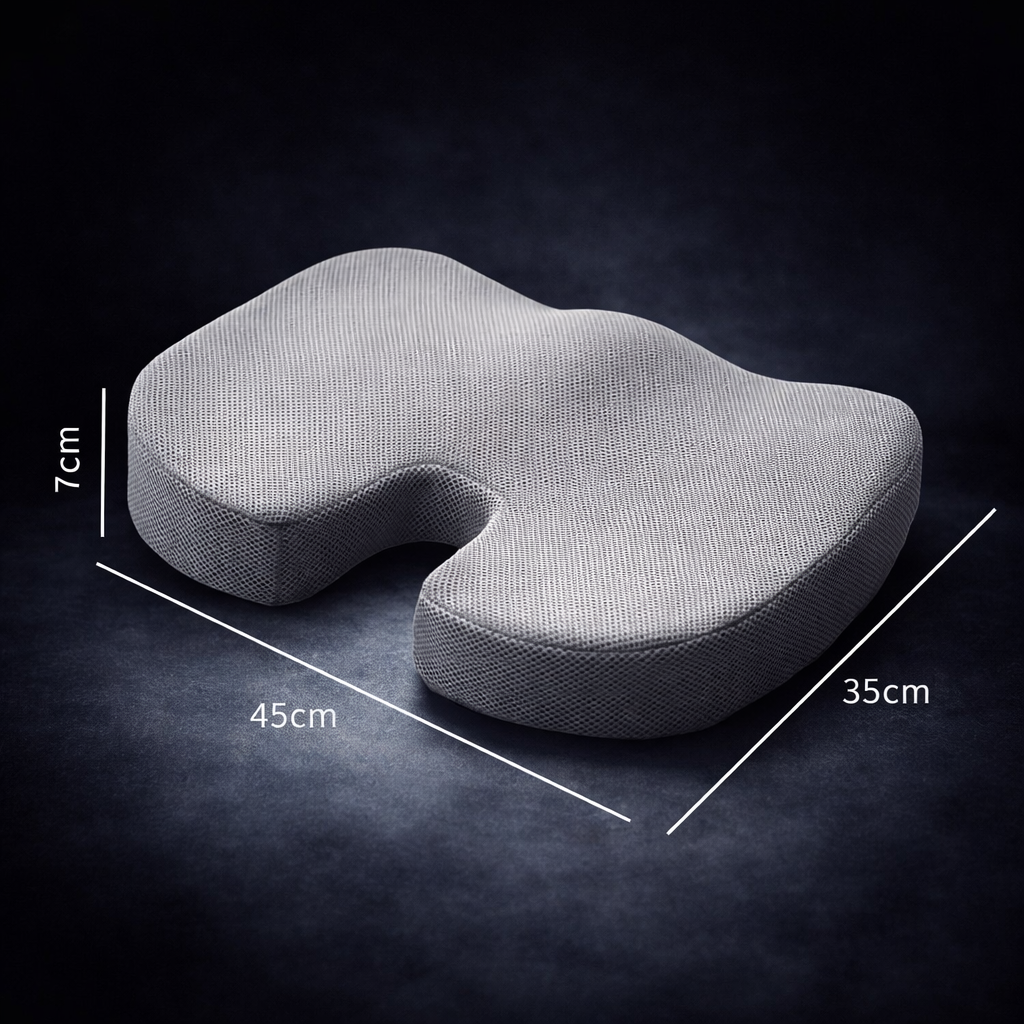 Ergonomic Memory Cotton Office Cushion Hemorrhoid Cushion Chair Cushion Sedentary Artifact Student Ass Cushion Daylight's Market
