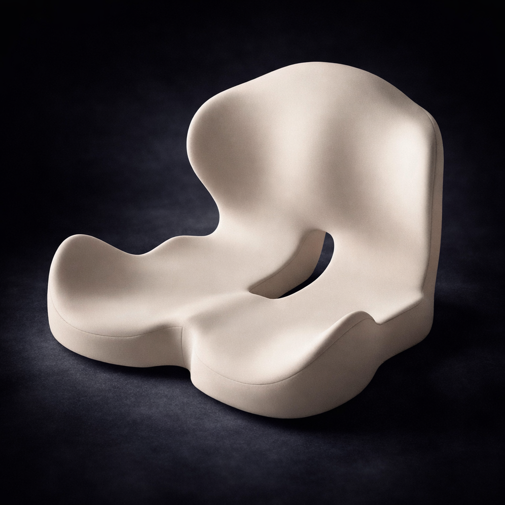 Memory Foam One-piece Cushion Office Cushion Hip Beautification Spine Relief And Waist Support Cushion Daylight's Market