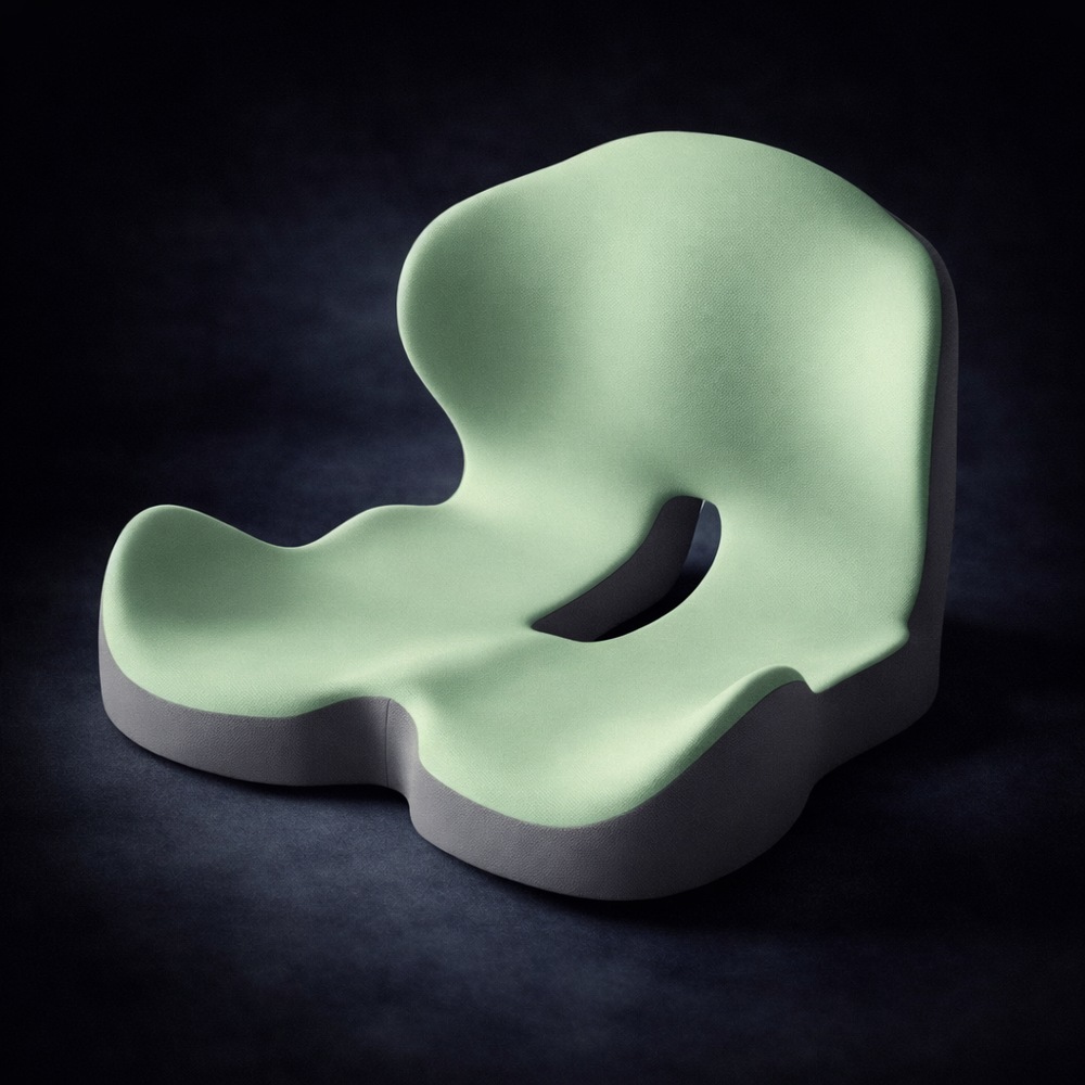 Memory Foam One-piece Cushion Office Cushion Hip Beautification Spine Relief And Waist Support Cushion Daylight's Market