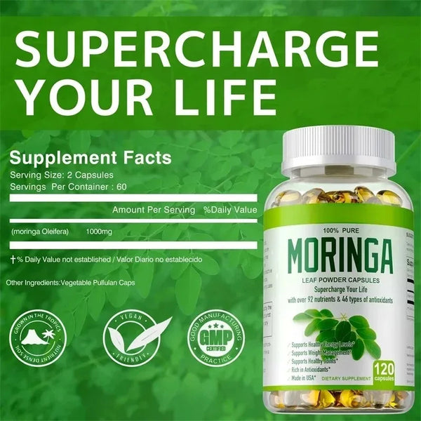 Energizing Moringa Wellness Boost