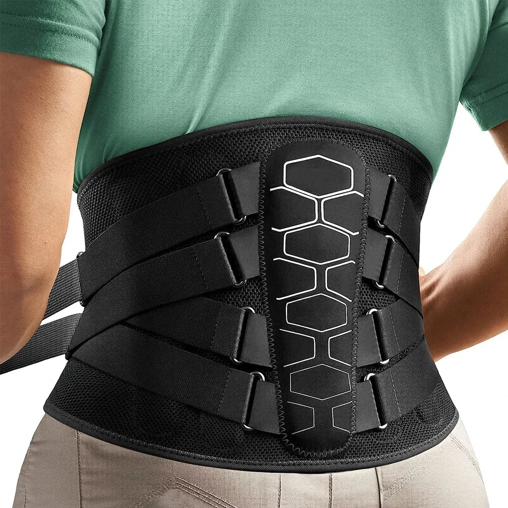 Back Brace for Lower Back Pain, Sciatica, Herniated Disc, Scoliosis, Back Support Belt with Soft Pad, Lightweight Lumbar Support Shop1102901214 Store